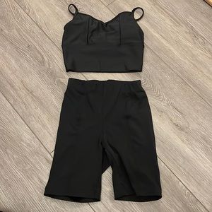 Five Dance 2 piece, black size YXL